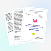 Рабочая программа внеурочной деятельности "Самопознание"