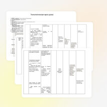 Технологическая карта урока математики