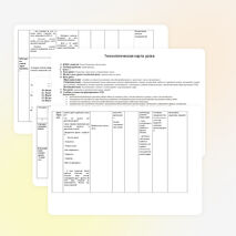 Технологическая карта урока математики