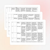 Календарно - тематическое планирование уроков математики в 1 классе, программа "Школа России"