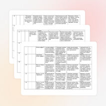 Календарно - тематическое планирование уроков математики в 1 классе, программа "Школа России"