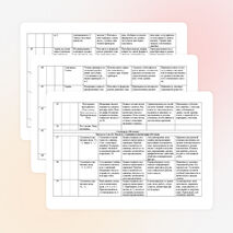 Календарно - тематическое планирование уроков математики в 1 классе, программа "Школа России"