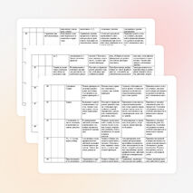 Календарно - тематическое планирование уроков математики в 1 классе, программа "Школа России"