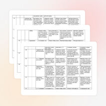 Календарно - тематическое планирование уроков математики в 1 классе, программа "Школа России"