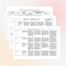 Календарно - тематическое планирование уроков математики в 1 классе, программа "Школа России"