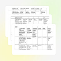 Среднесрочное планирование по русскому языку на тему "Звонкие и глухие согласные звуки" (2 класс)