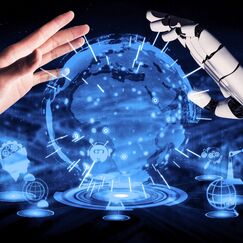 Обложка курса 'Основы и применение искусственного интеллекта в различных сферах'