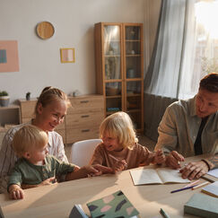 Обложка курса 'Взаимодействие с родителями в дошкольном образовании'