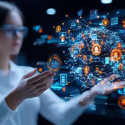 Обложка курса 'Применение искусственного интеллекта для генерации контента и управления социальными сетями'