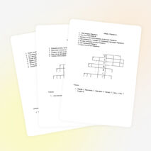 Литературные кроссворды (6 класс)