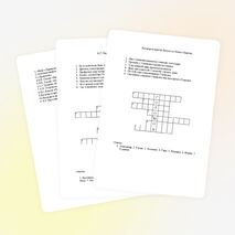 Литературные кроссворды (6 класс)