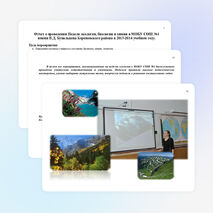 План мероприятий и отчет проведения недели экологии в школе