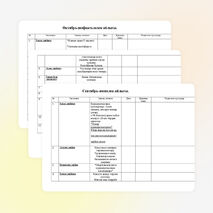 Тәрбия эшенең перспектив планы 2 класс