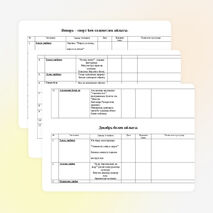 Тәрбия эшенең перспектив планы 2 класс