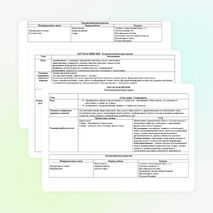 Технологические карты - "Свет наш, Солнышко", "Земноводные", Аквариумные рыбки"