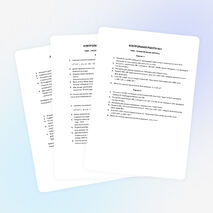 Контрольные работы по математике № 1, 2, 3 -5 класс к учебнику Муравина