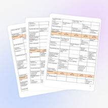 Примерный план воспитательной работы