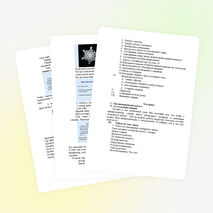 Конспект интегрированного урока русский язык + технология на тему "Имя прилагательное как часть речи. Вырезание снежинки" (4 класс)