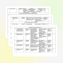 Тематическое планирование Столярное дело 6 класс VIII вид