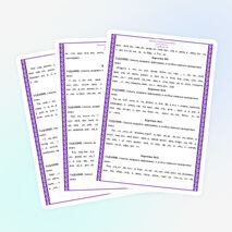 Дидактический материал по русскому языку для 2-3 классов