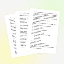 Сыныптан тыс "Алтын күз" мерекесі