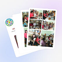 Мастер-класс "Портрет мамы" подарок маме