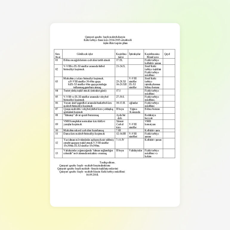 Voleybol oyunu haqq;nda m'lumat