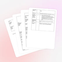 Разработка урока по русскому языку