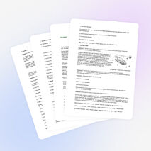 Дидактический материал к урокам русского языка.