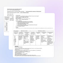 Технологическая карта внеурочного занятия