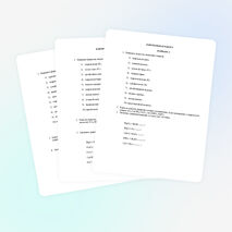 Задания для контрольных работ по химии 8 класс