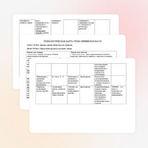 ТЕХНОЛОГИЧЕСКАЯ КАРТА УРОКА ХИМИИ В 8 КЛАССЕ