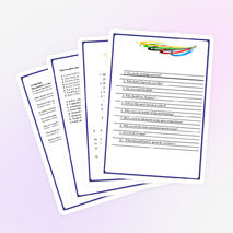 Приложение к сценарию дня иностранных языков, посвященный спорту.