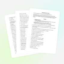 Урок развития речи в 4 классе