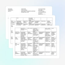 Среднесрочное планирование уроков познания мира в 3 классе