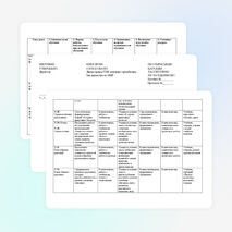Среднесрочное планирование уроков познания мира в 3 классе