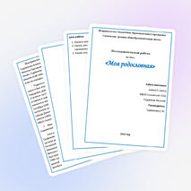 Исследовательская работа сына "Моя родословная"