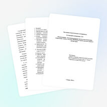 Программа педагогического эксперимента по освоению и внедрению СОТ