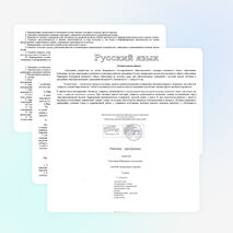 Рабочая программа по русскому языку ФГОС, 3 класс, Школа России