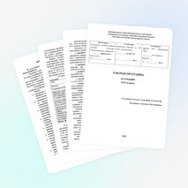 Рабочая программа по географии 10-11 классы