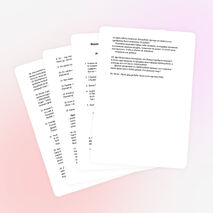 Дидактический материал к урокам