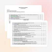 Тематическое планирование уроков русского языка в 4 классе