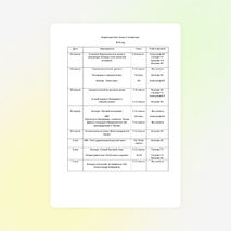 План проведения Недели русского языка и литературы