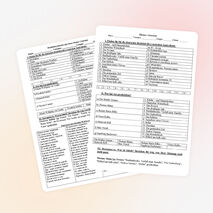 Индивидуальная карточка по немецкому языку по теме "Литература"