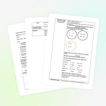 Урок по математике: "Запись двузначного числа в виде суммы разрядных слагаемых".1 класс