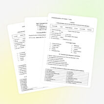 Контрольная Работа 7 класс 2 четверть