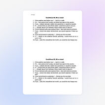 Самостоятельная работа по английскому языку в 8 классе