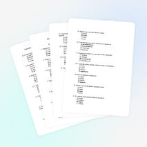 Итоговый тест по окружающему миру (1 класс)