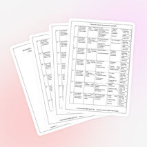 Программа коррекционно - развивающих занятий