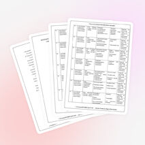 Программа коррекционно - развивающих занятий